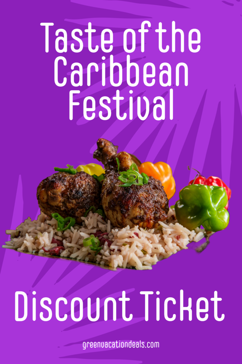 Save money with a discount ticket for the UK's largest food festival, Taste of the Caribbean Festival