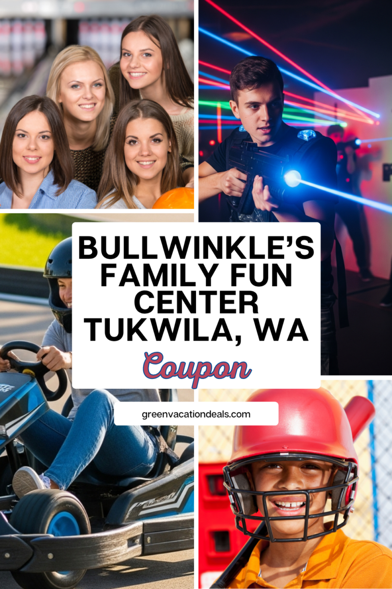 Bullwinkle's Family Fun Center Tukwila, WA Coupon