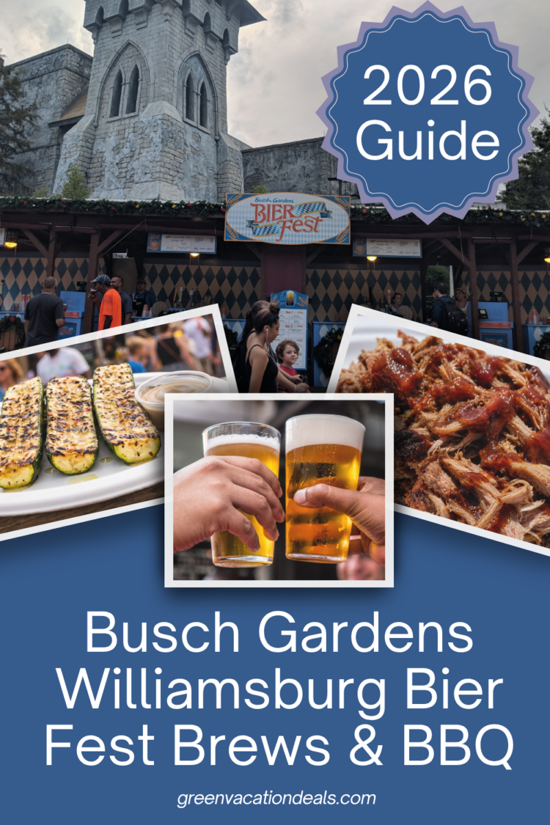 Busch Gardens Williamsburg Bier Fest Brews & BBQ 2026 Guide