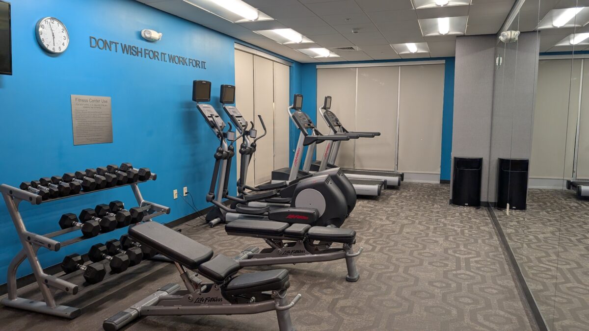 A picture of the fitness center at Fairfield Inn & Suites by Marriott Asheville Tunnel Road