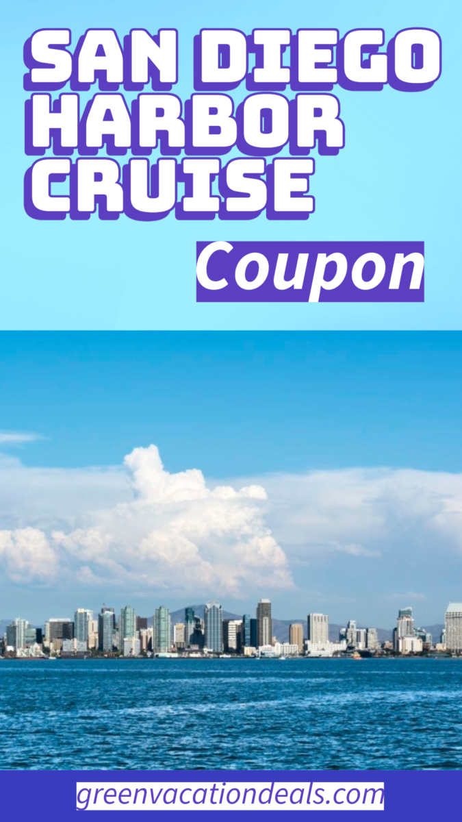 Save money with a coupon or promo code for a San Diego Harbor Cruise