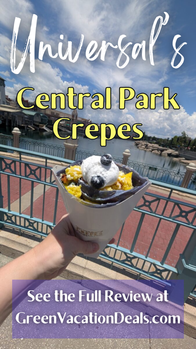 Universal's Central Park Crepes - See the Full Review at Green Vacation Deals