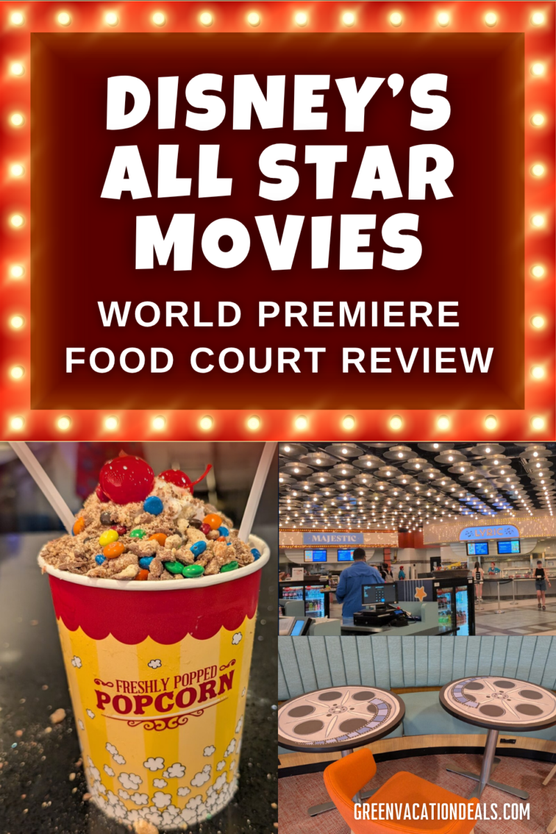 Disney's All Star Movies World Premiere Food Court Review