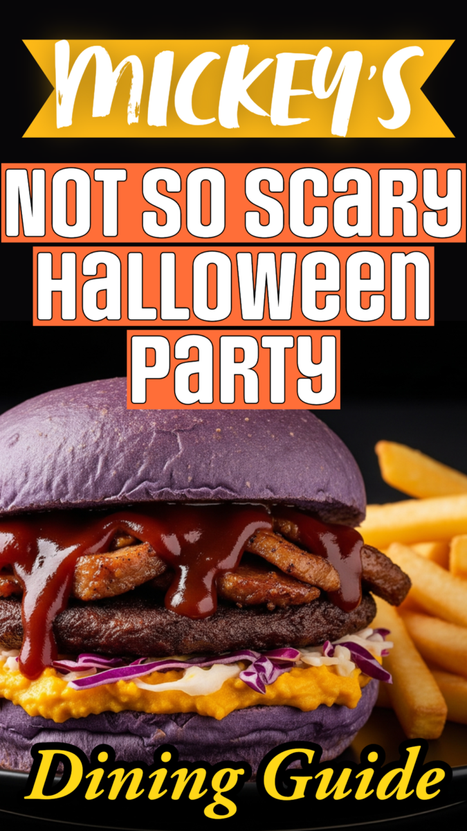 Mickey's Not So Scary Halloween Party Dining Guide
