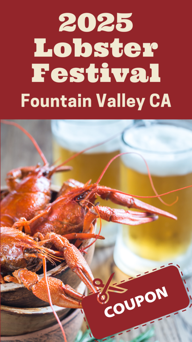 2025 Lobster Festival in Fountain Valley CA Coupon