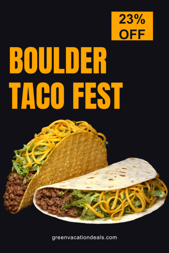 Boulder Taco Fest Coupon