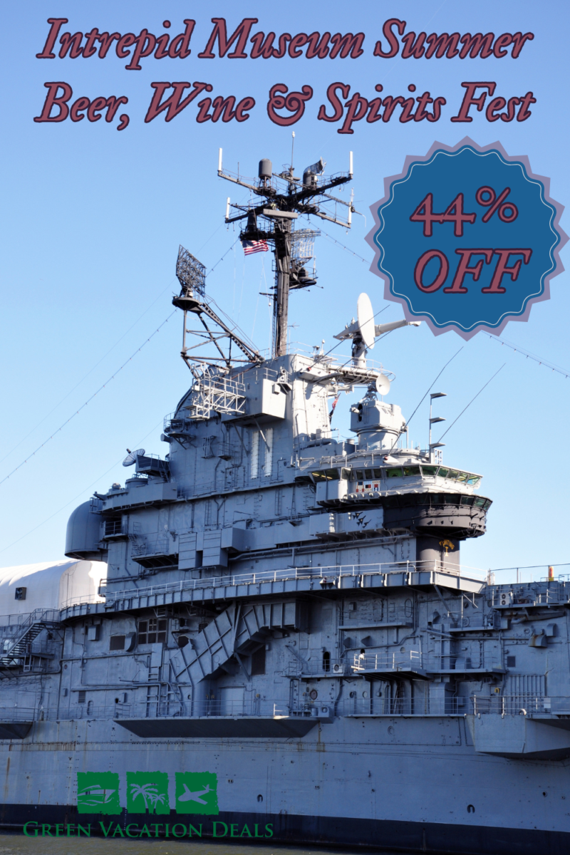 Coupon For Intrepid Museum Summer Beer, Wine & Spirits Fest
