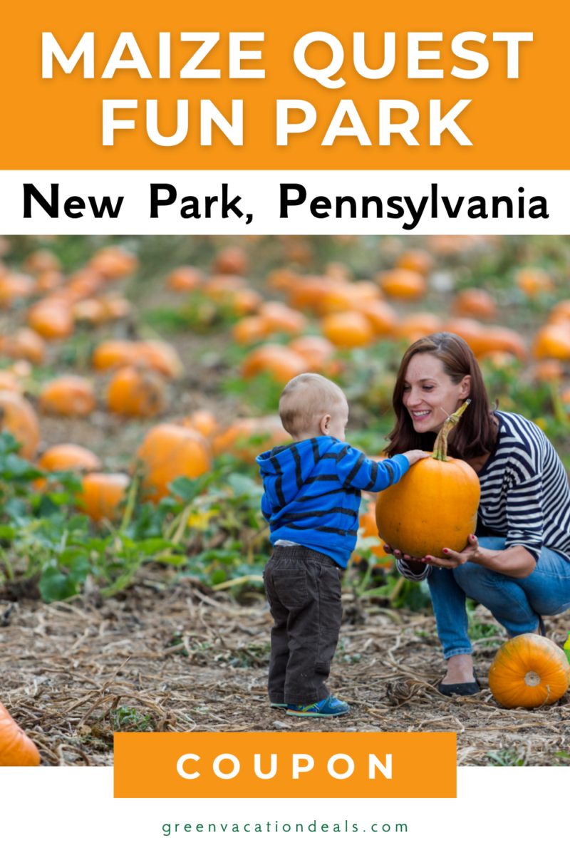Maize Quest Fun Park in New Park, Pennsylvania Coupon