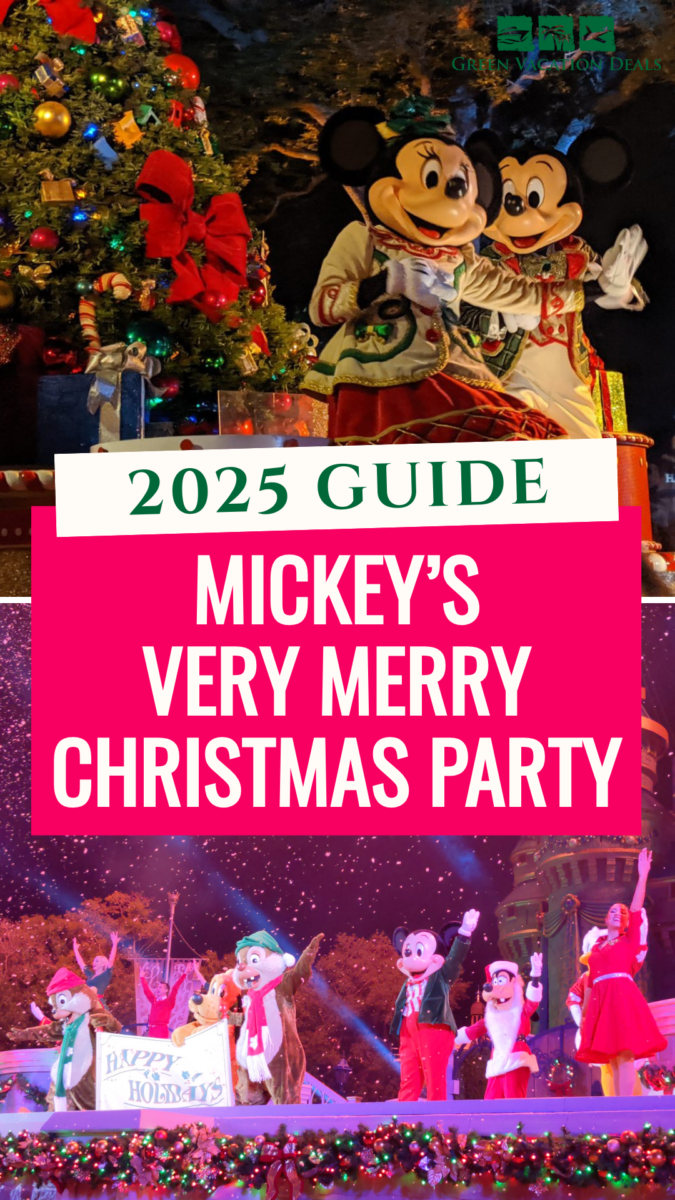 2025 Guide Mickey's Very Merry Christmas Party
