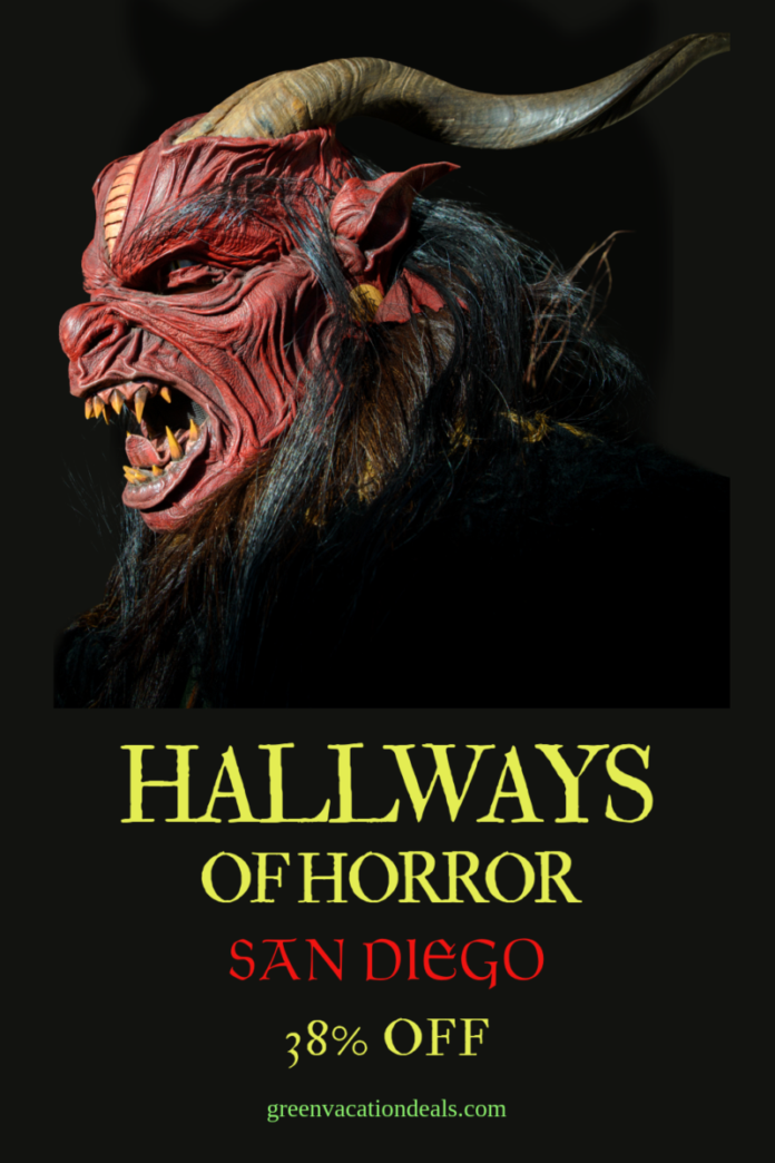 Hallways of Horrors San Diego Coupon