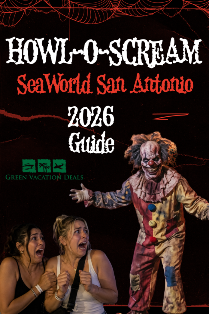 Howl O Scream SeaWorld San Antonio 2026 Guide Seaworld San Antonio Howl-O-Scream 2026 Guide