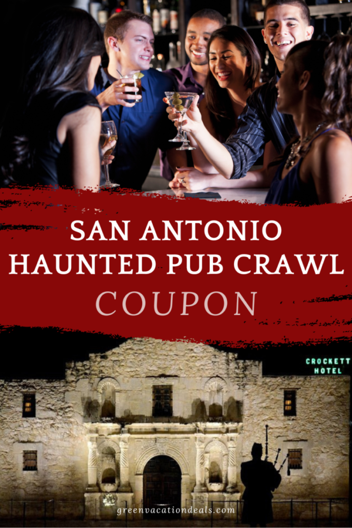 San Antonio Haunted Pub Crawl Coupon