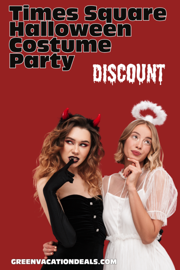 Times Square Halloween Costume Party Discount Ticket