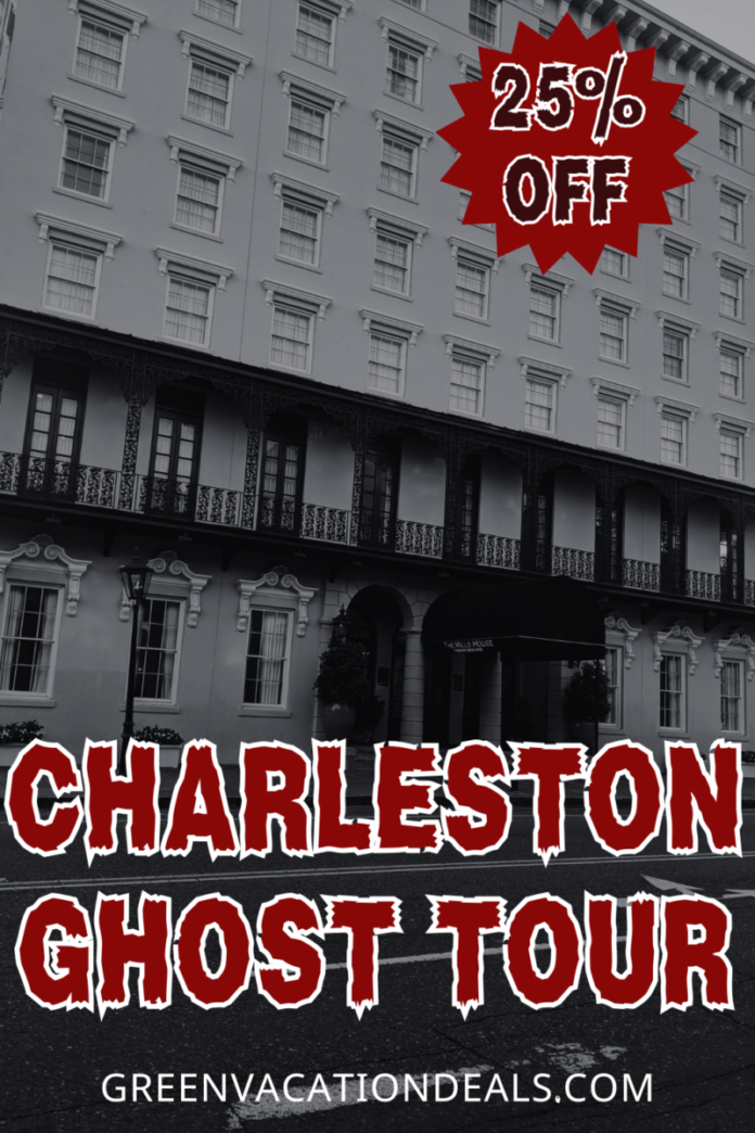 Charleston Ghost Tour 25% Off Coupon