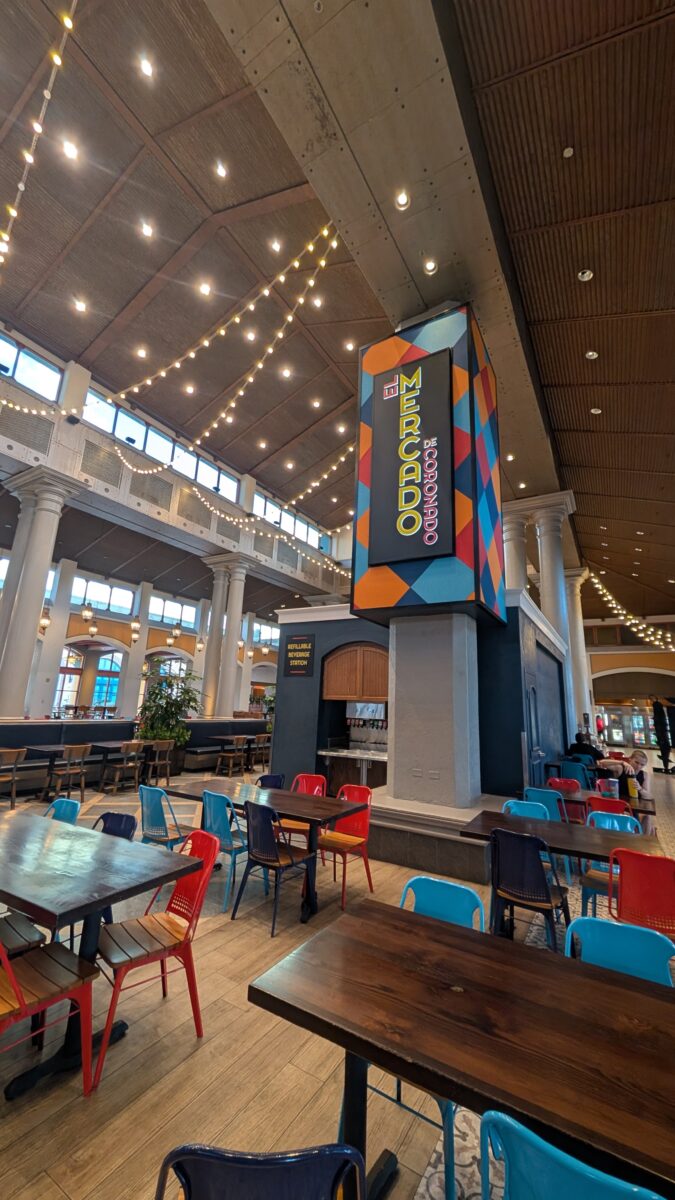 I recommend eating a least one meal at El Mercado de Coronado if you stay at Coronado Springs in Disney World