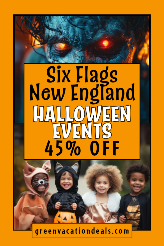 Six Flags New England Halloween Events Coupons Save money with coupons for the Six Flags New England Halloween Events