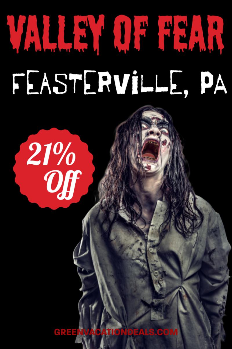 Valley of Fear Feasterville PA Coupon: 21% off