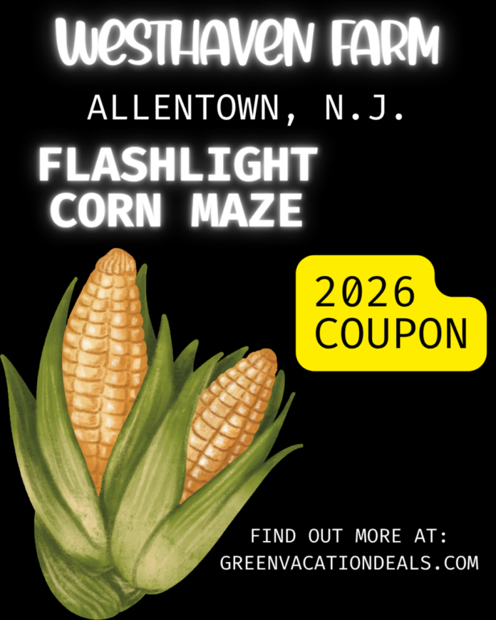 Westhaven Farm Allentown NJ 2026 Coupon Westhaven Farm Allentown NJ Flashlight Corn Maze: 2026 Coupon Code