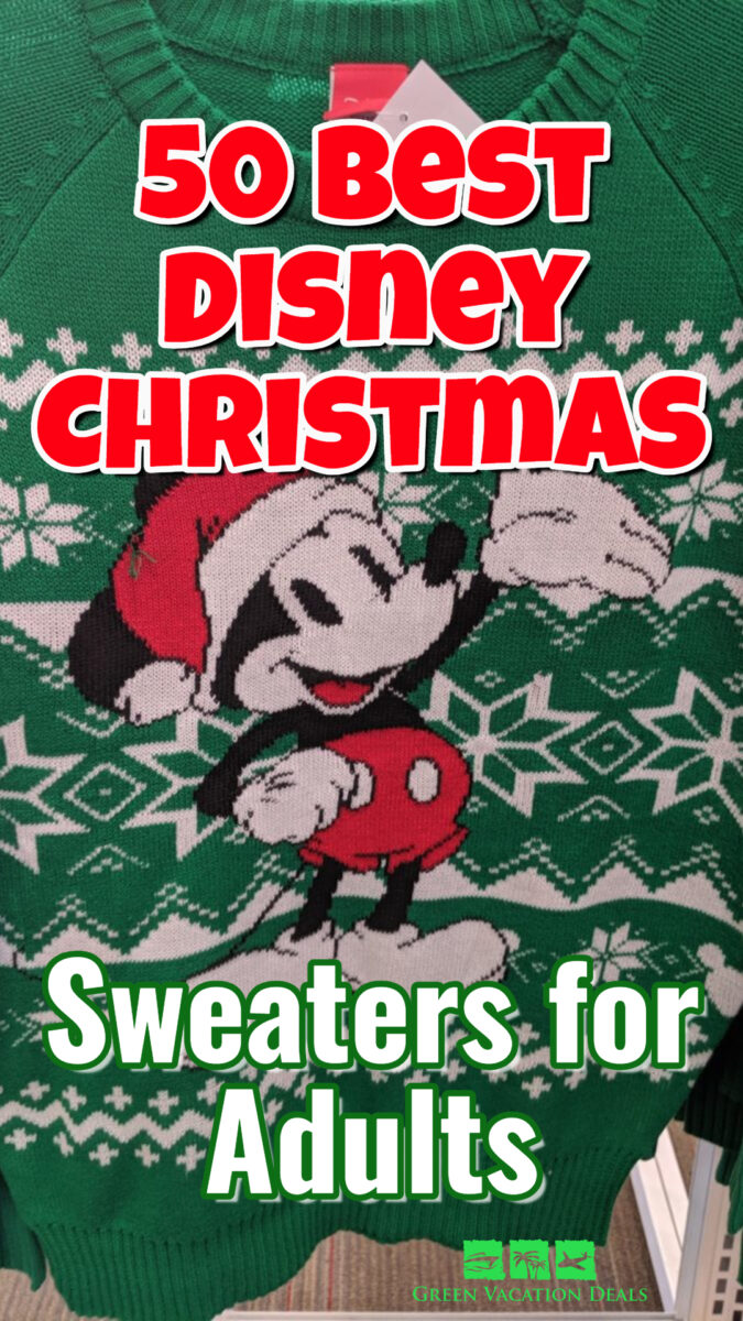 50 Best Disney Christmas Sweaters for Adults