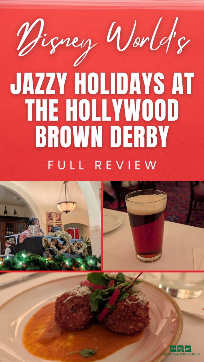 Disney World's Jazzy Holidays at the Hollywood Brown Derby Full Review
