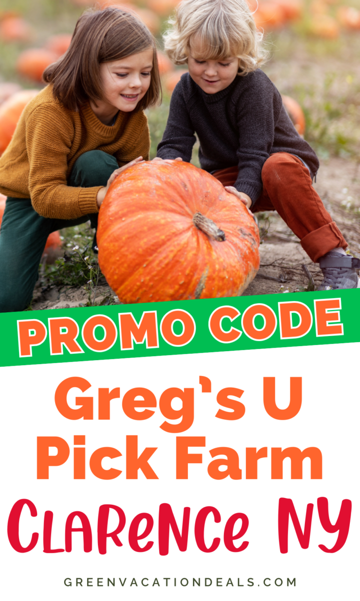Promo Code Greg's U Pick Farm Clarence NY