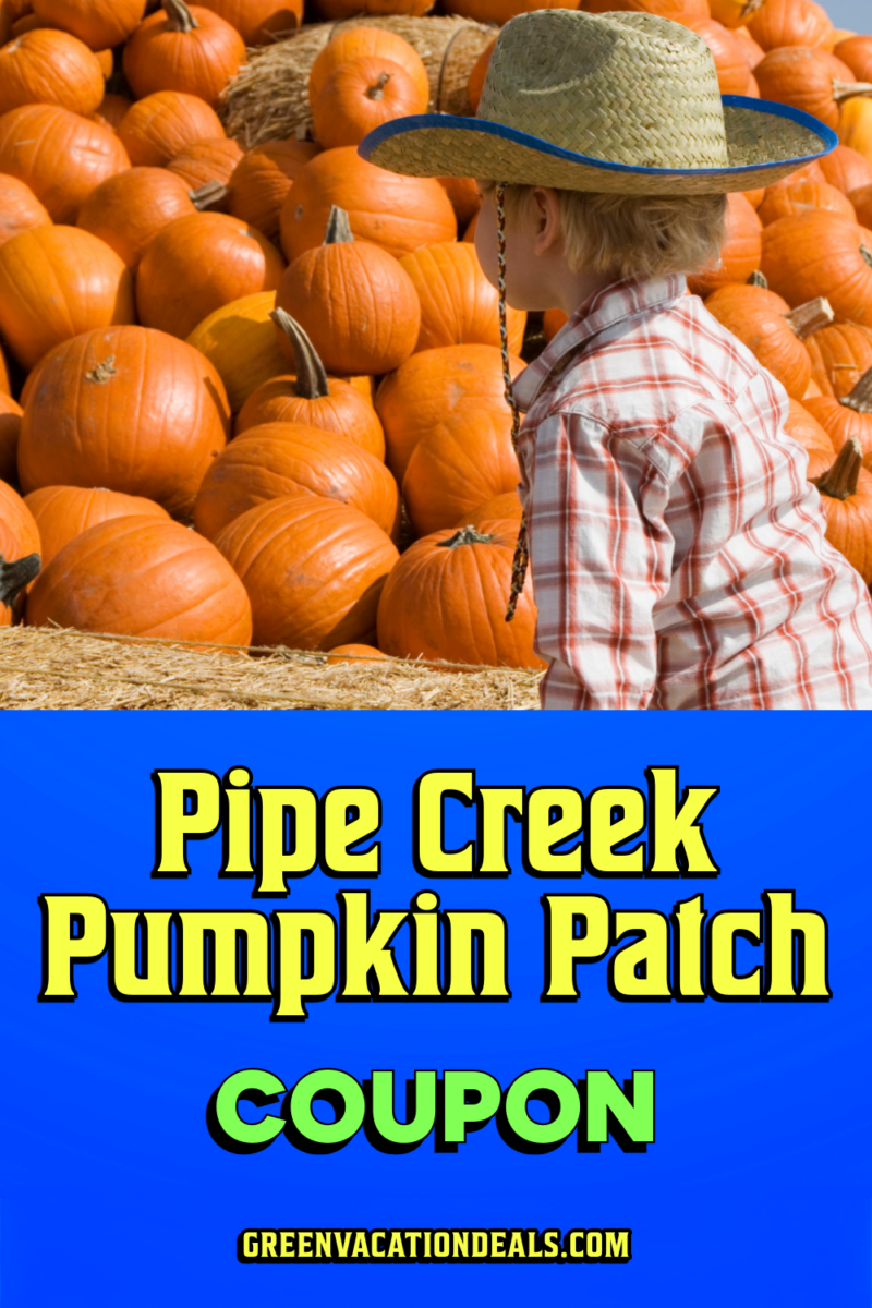 Pipe Creek Pumpkin Patch Coupon