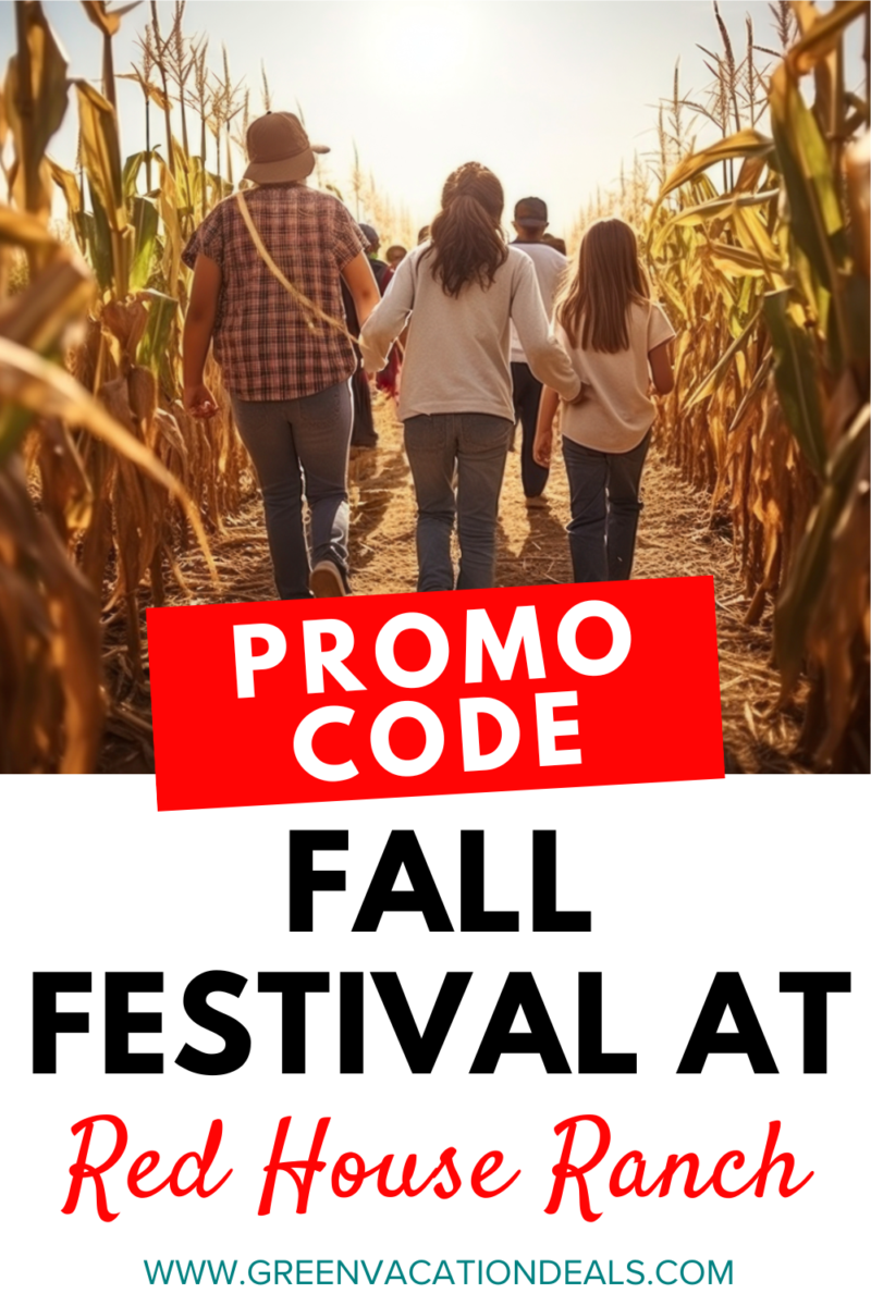 Promo Code for Fall Festival at Red House Ranch