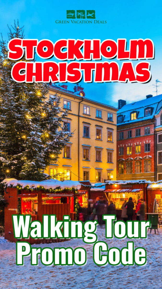 Stockholm Christmas Walking Tour Promo Code