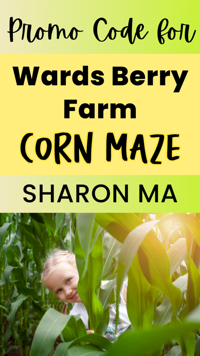 Promo Code for Wards Berry Farm Corn Maze in Sharon MA