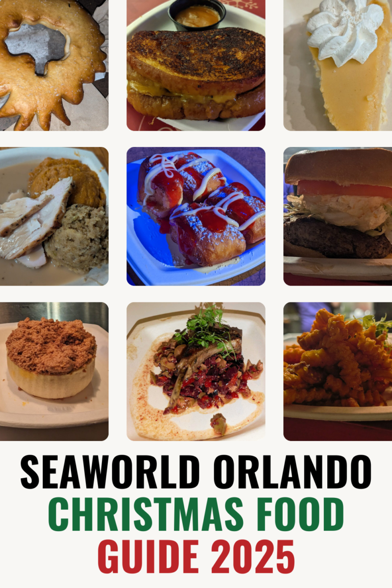 SeaWorld Orlando Christmas Food Guide 2025