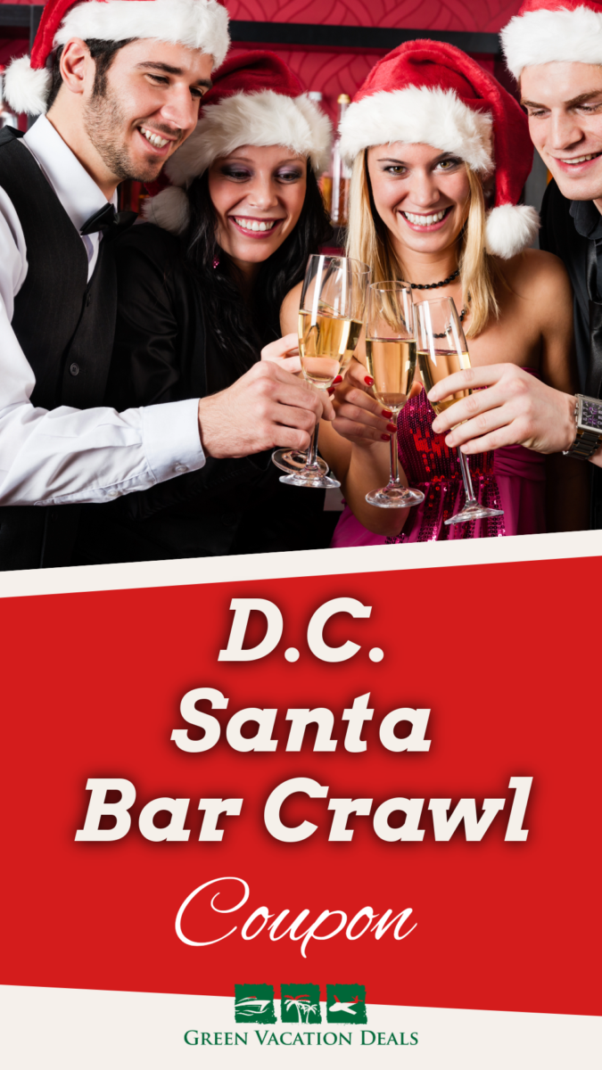 DC Santa Bar Crawl Coupon D.C. Santa Bar Crawl Coupon