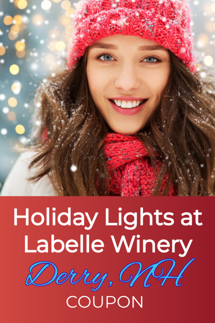 Holiday Lights at Labelle Winery Derry NH Coupon