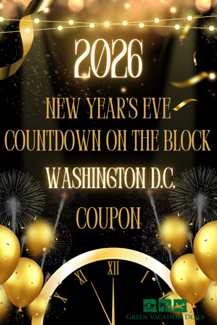 Coupon for Countdown on the Block a New Year's Eve celebration in Washington, D.C.