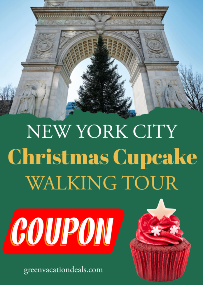 New York City Christmas Cupcake Walking Tour Coupon New York City Christmas Cupcake Walking Tour Coupon