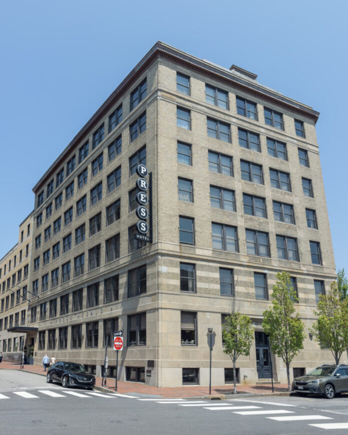 My personal history with the Press Hotel in Portland, Maine