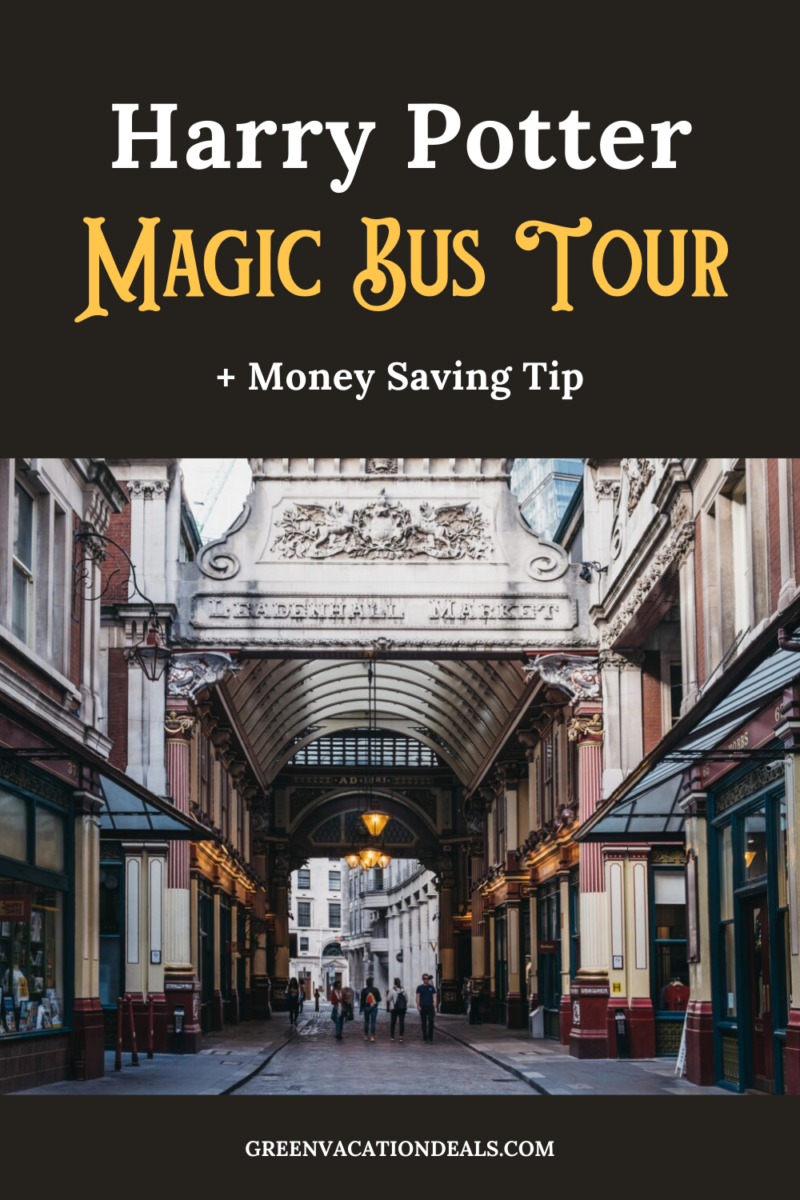 Harry Potter Magic Bus Tour and Money Saving Tip