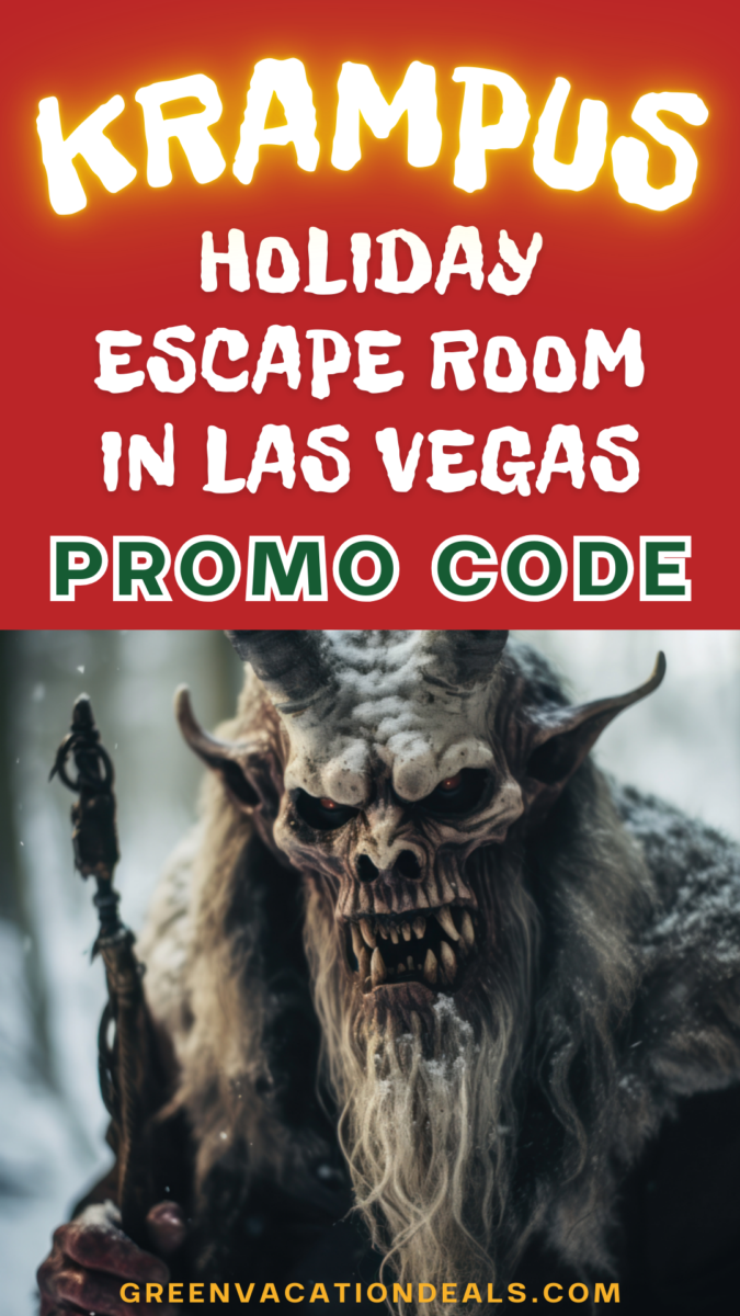 Krampus Holiday Escape Room in Las Vegas Promo Code