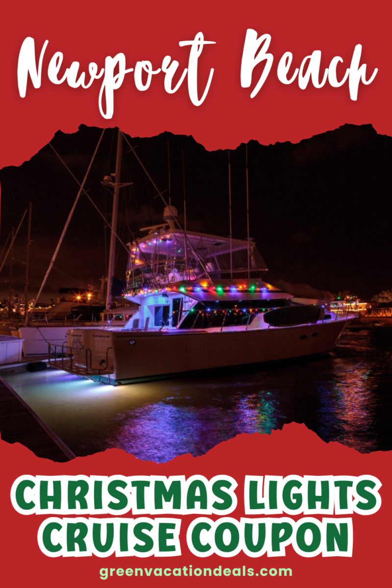 Newport Beach Christmas Lights Cruise Coupon