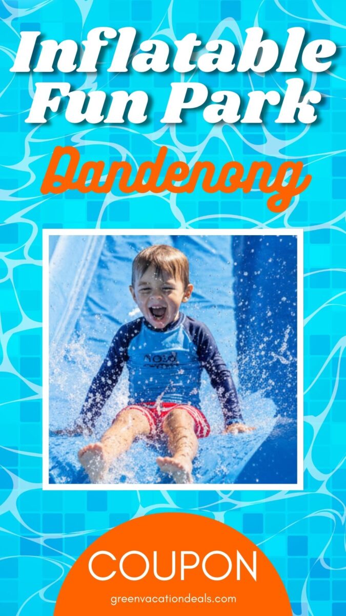 Inflatable Fun Park Dundenong Discount Ticket Coupon Discounted ticket for the Inflatable Fun Park in Dundenong, South Victoria