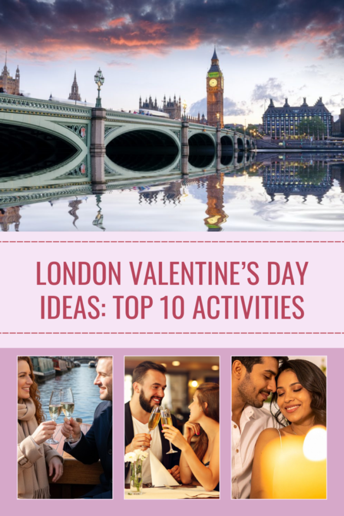 London Valentines Day Ideas Our list of the top 10 Valentine's Day activities in London