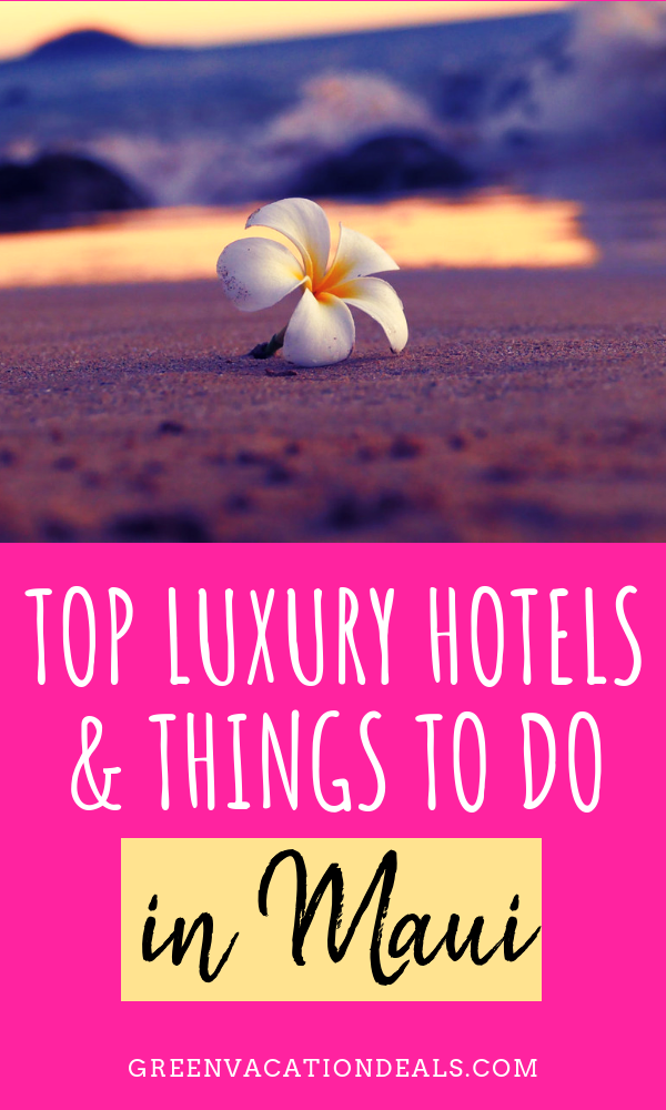 Top Luxury Hotels and Things to Do in Maui