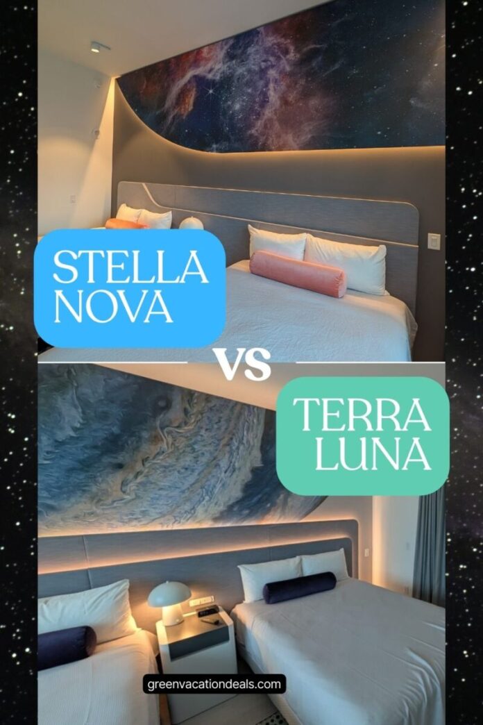 Universal Orlando hotel comparison: Stella Nova vs. Terra Luna