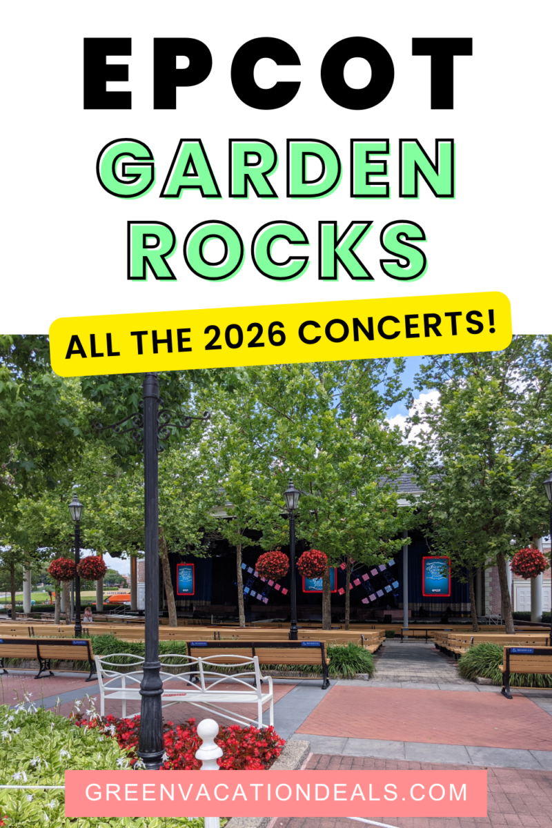 EPCOT Garden Rocks - All the 2026 concerts!