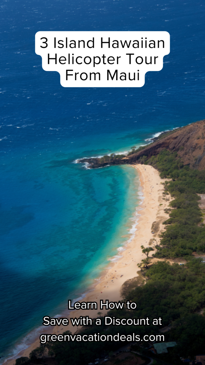 3 Island Hawaiian Helicopter Tour from Maui - save with discount at Green Vacation Deals.