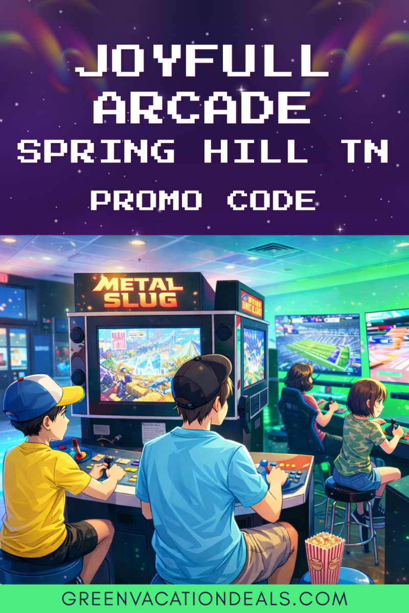 Joyfull Arcade Spring Hill TN Promo Code