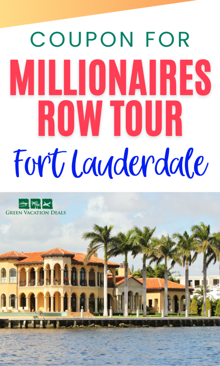 Coupon for Millionaires Row Tour Fort Lauderdale