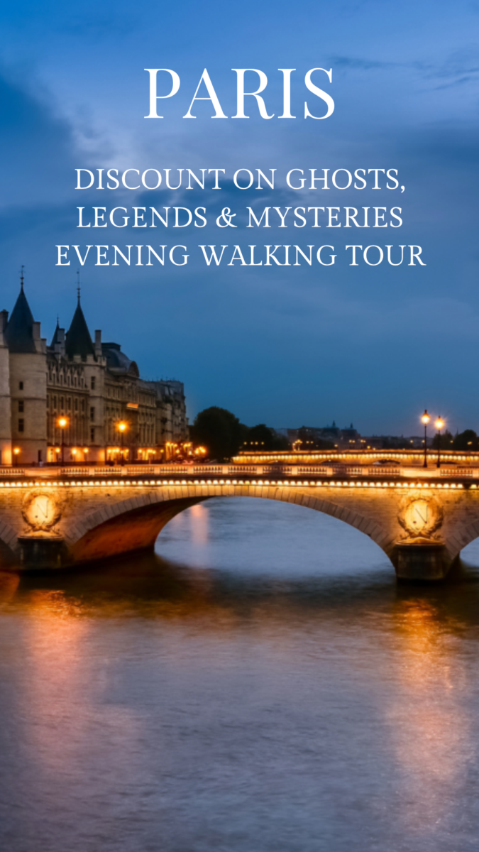 Paris Discount on Ghosts, Legends & Mysteries Evening Walking Tour