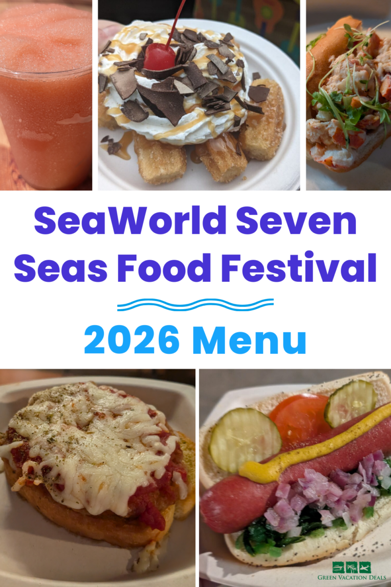 SeaWorld Seven Seas Food Festival 2026 Menu