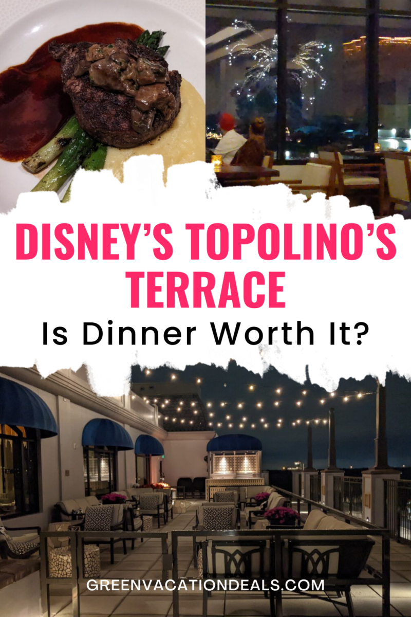 Disney's Topolino’s Terrace - is dinner worth it?