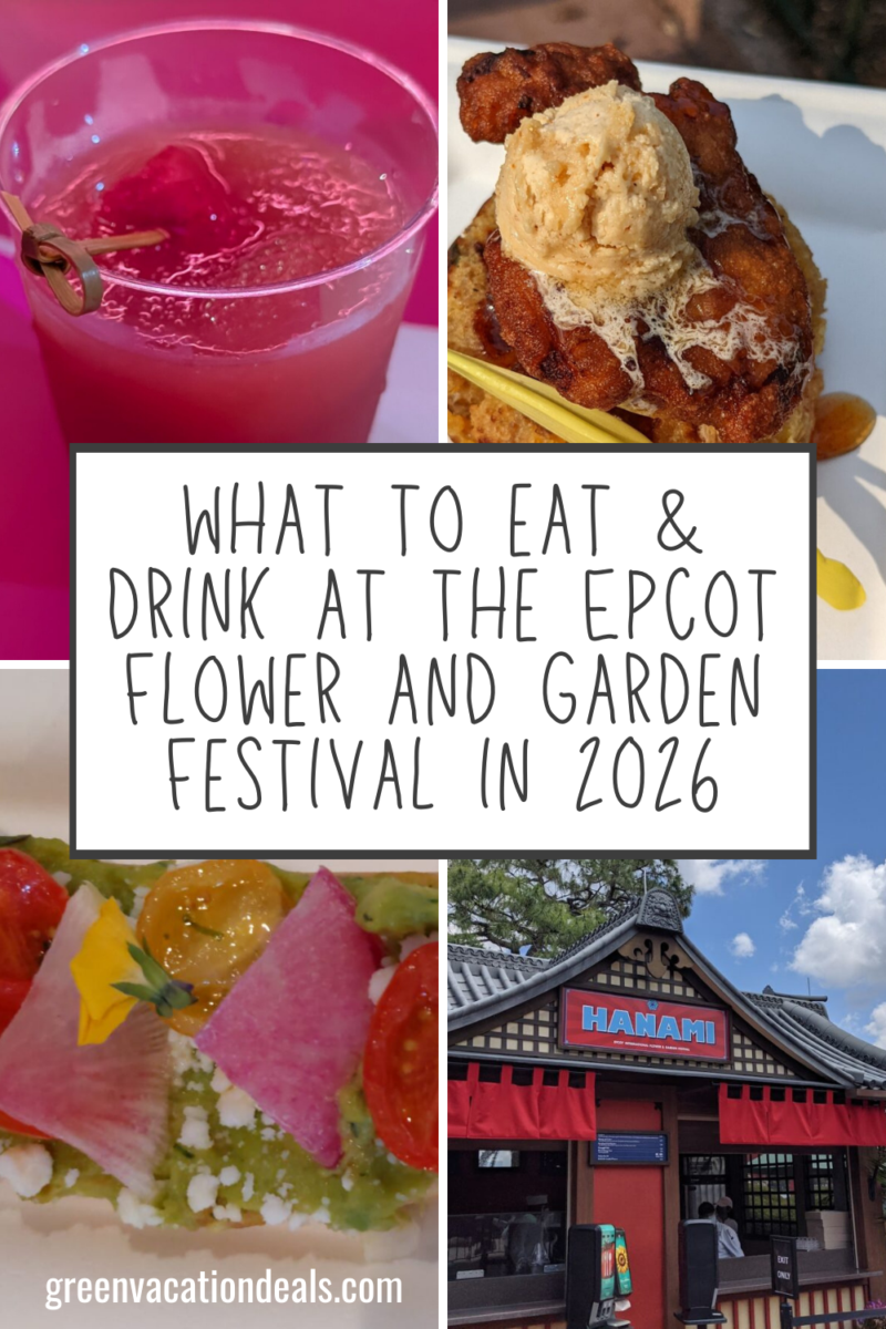 What to eat and drink at the Epcot Flower and Garden Festival in 2026